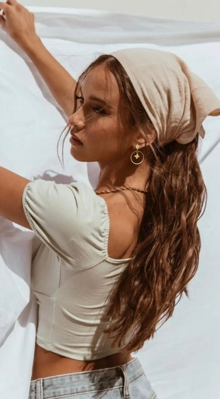 Golden Chalice Earrings