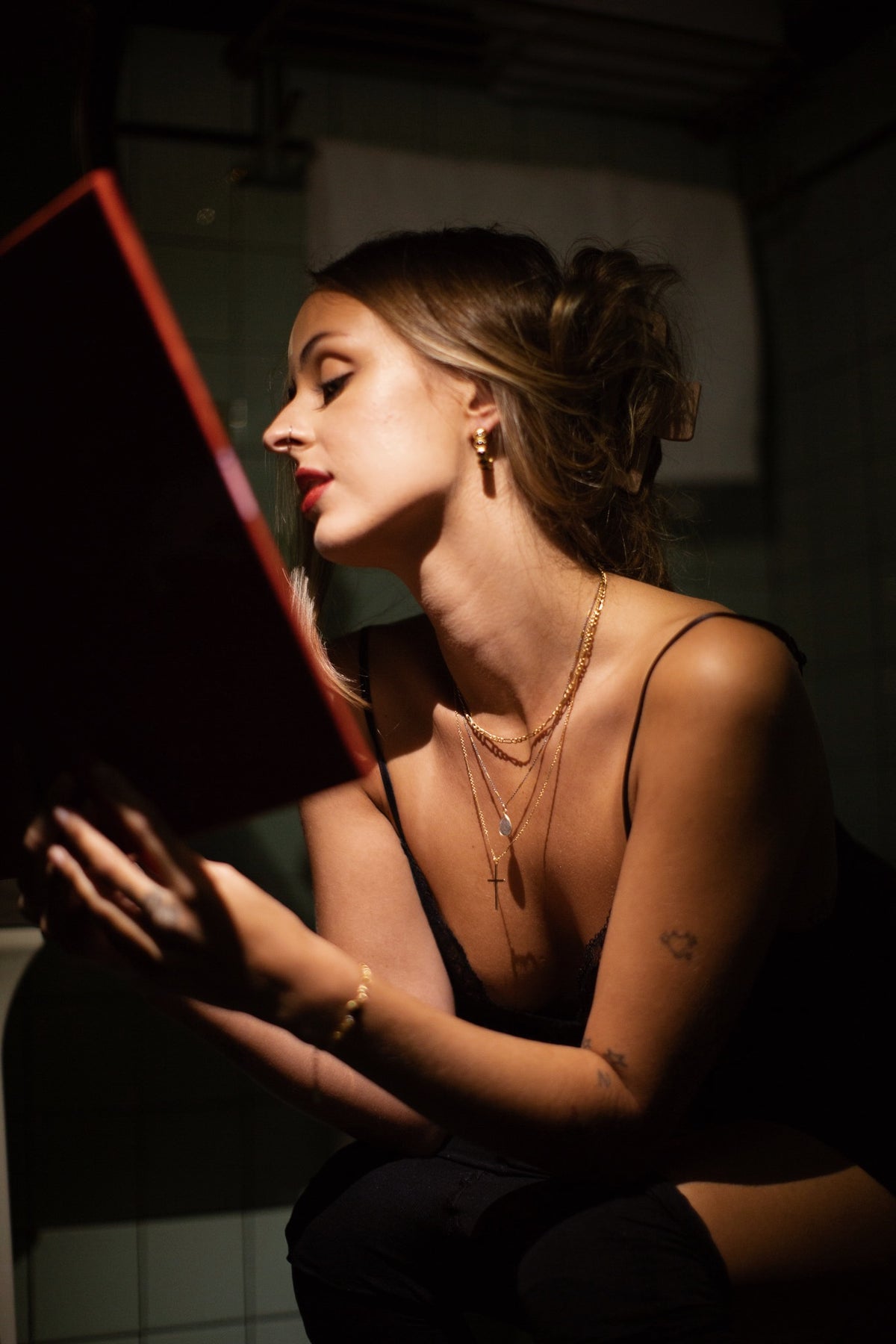 Modern Cross Necklace