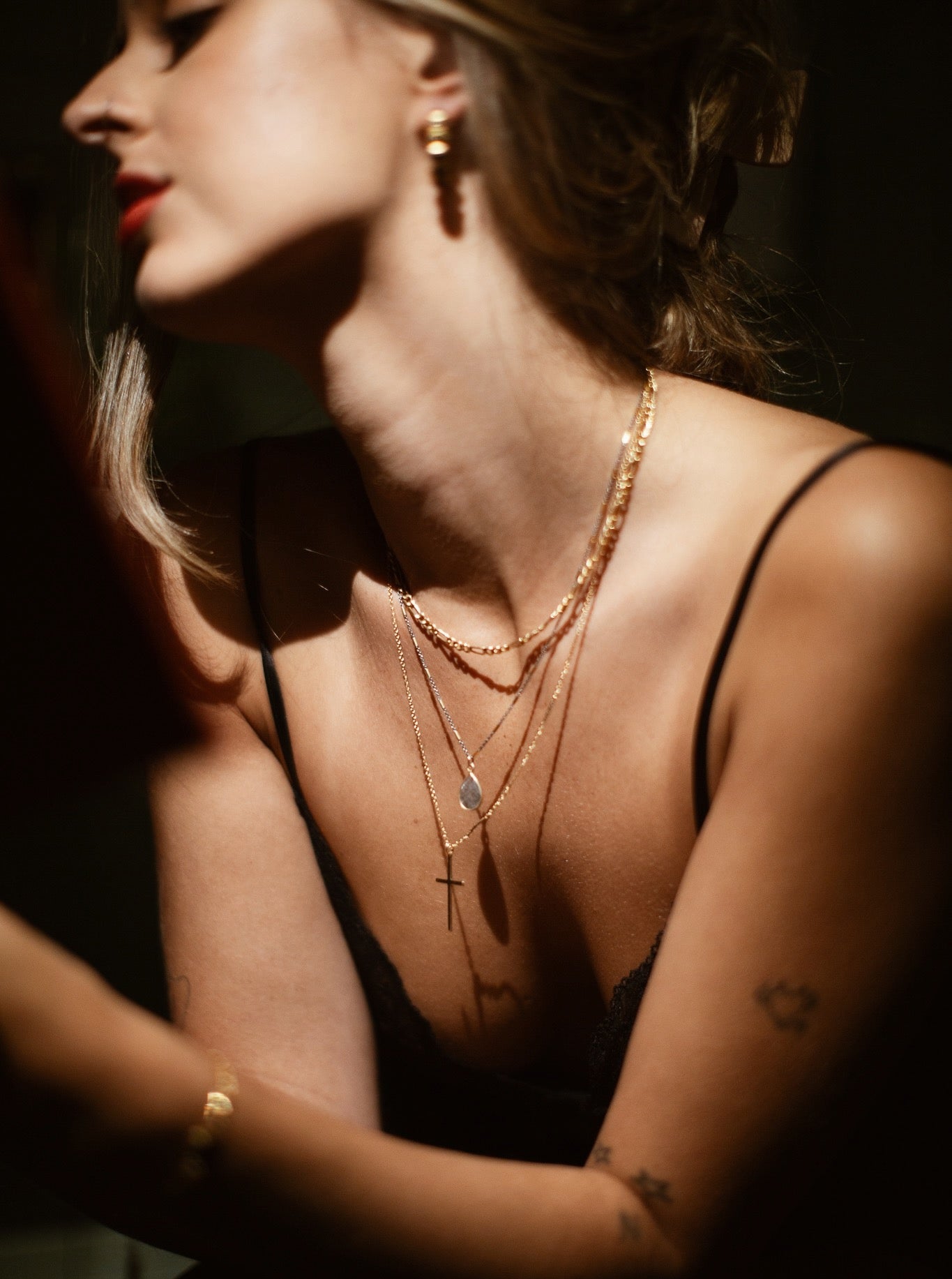 Modern Cross Necklace