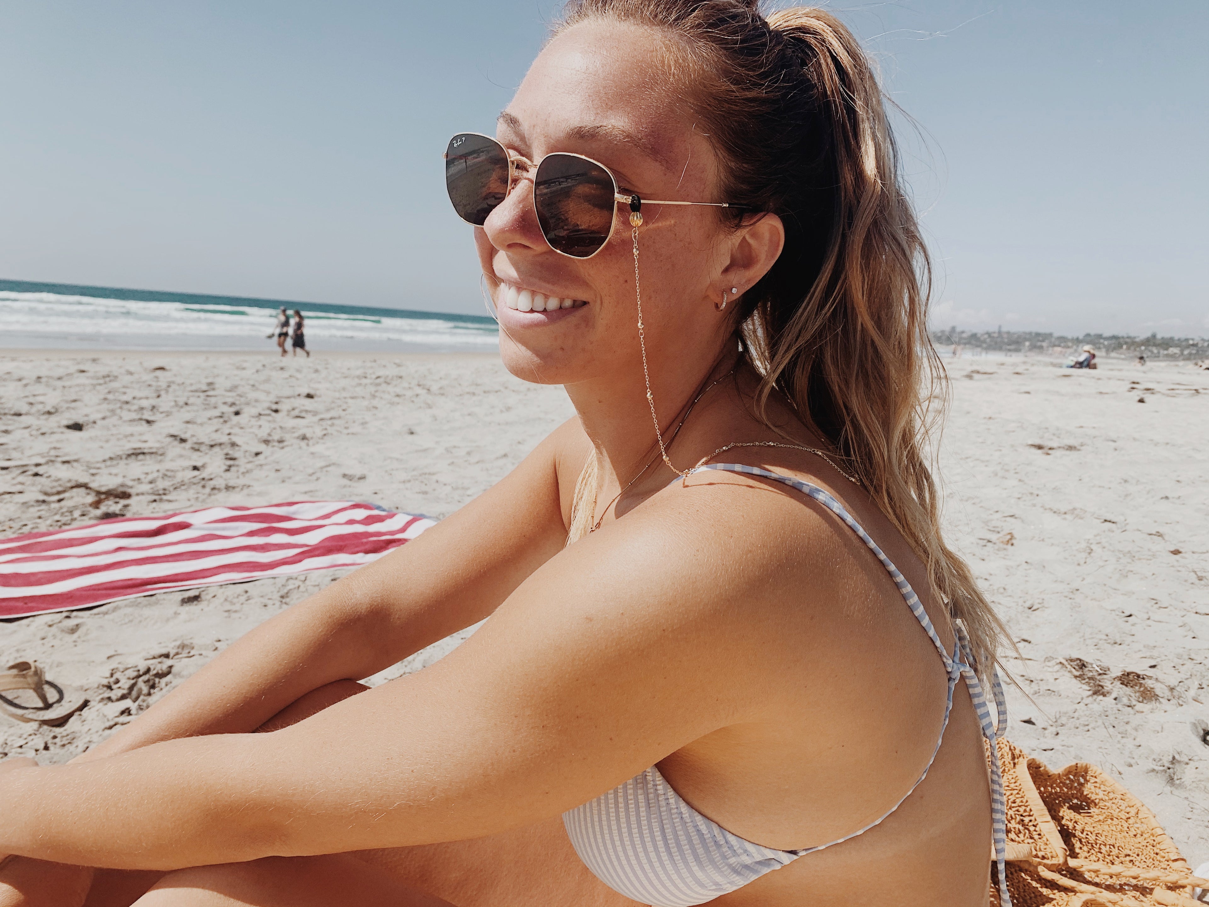 London Sunglass Chain in Gold