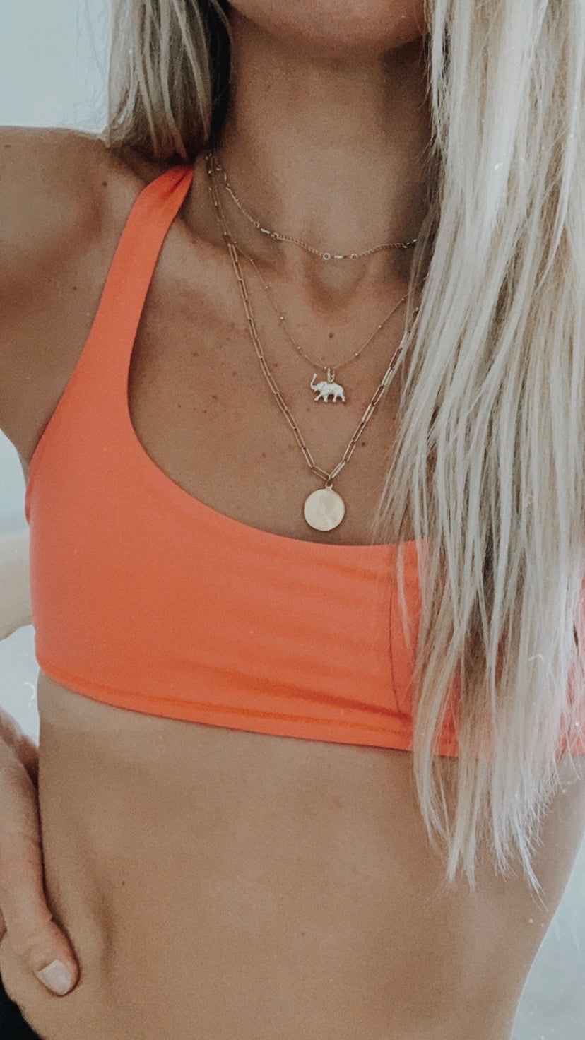 Golden Elephant Necklace