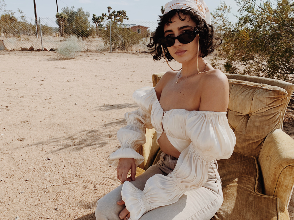 Havana Sunglass Chain in Gold