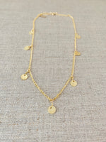 Greek Goddess Necklace in Gold - Christiana Layman Designs