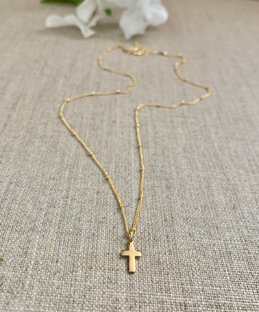 Faith Necklace in Gold - Christiana Layman Designs