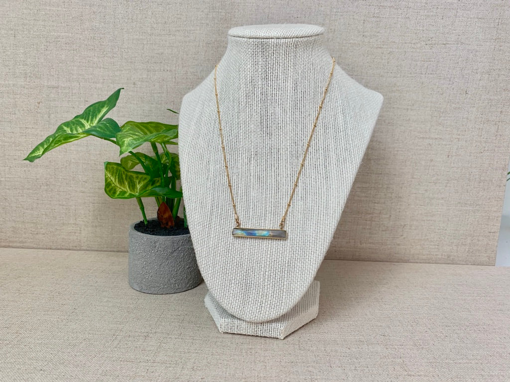 Marine Layer Necklace in Labradorite - Christiana Layman Designs