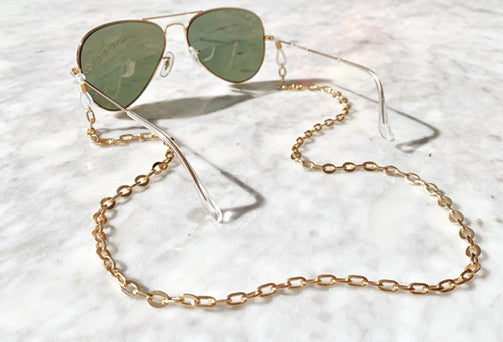 Valletta Sunglass Chain in Gold