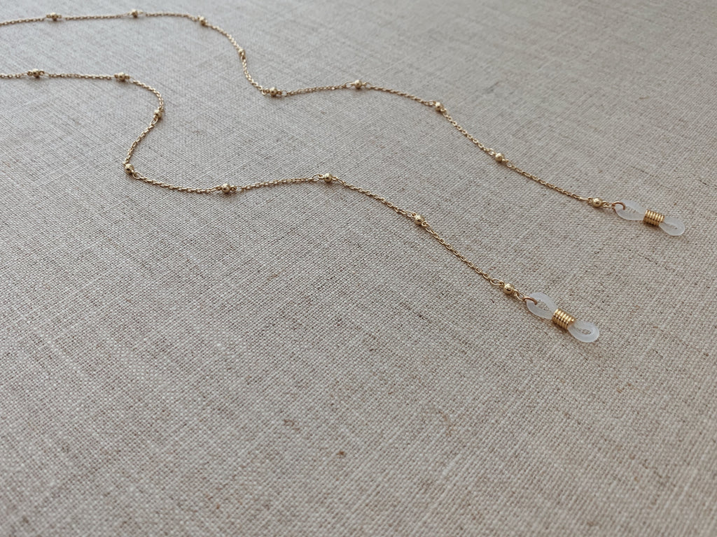 London Sunglass Chain in Gold