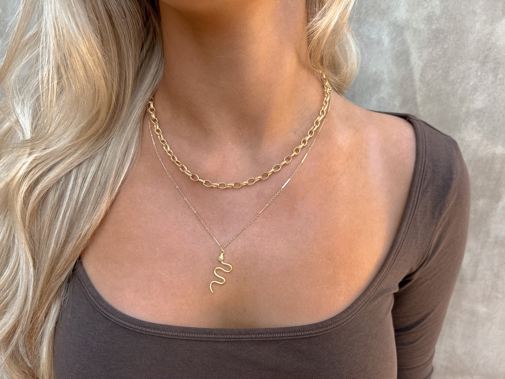 Don't Let Me Go Necklace