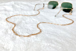 Barcelona Sunglass Chain in Gold