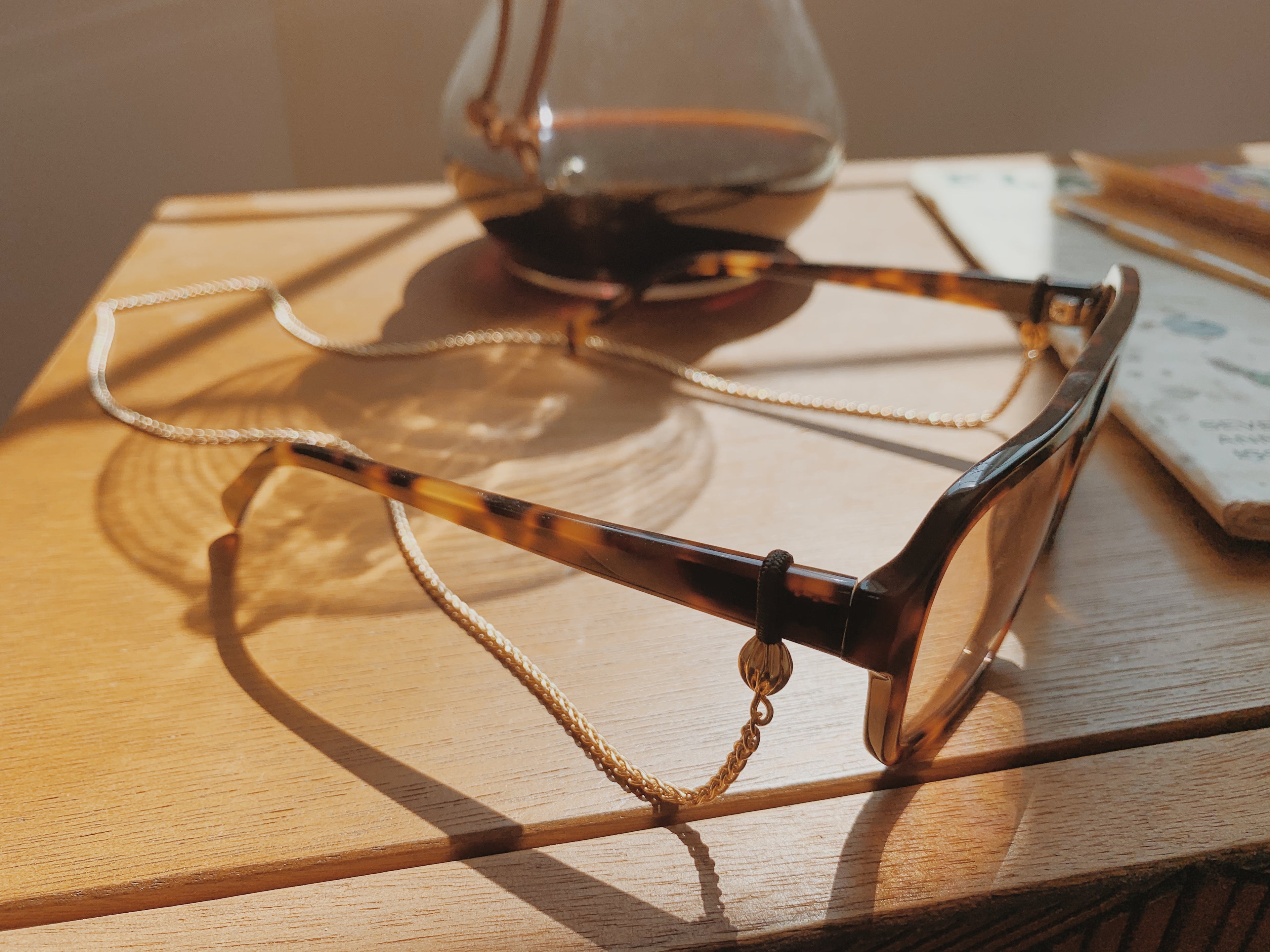 Berlin Sunglass Chain in Gold