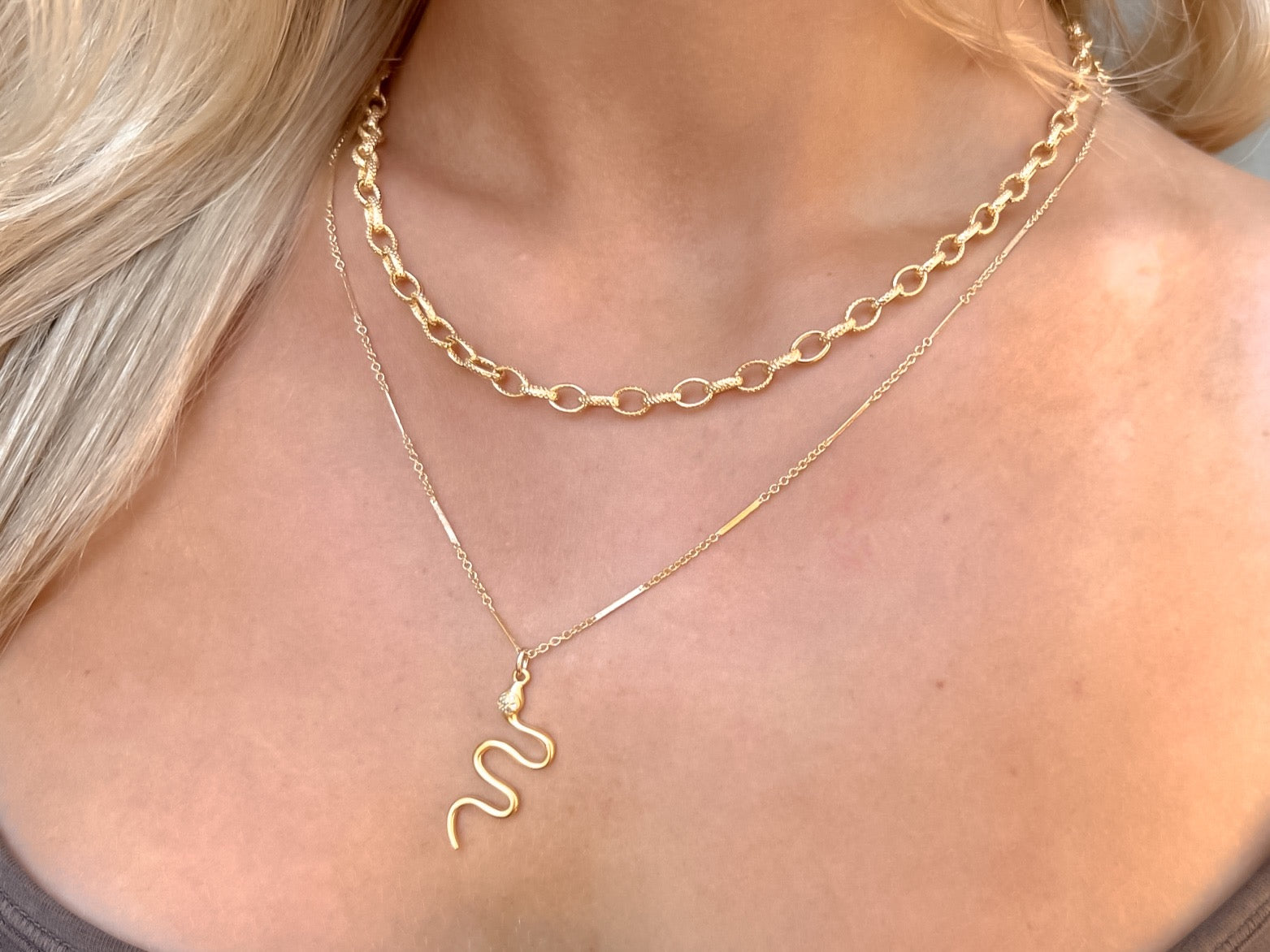 Don't Let Me Go Necklace