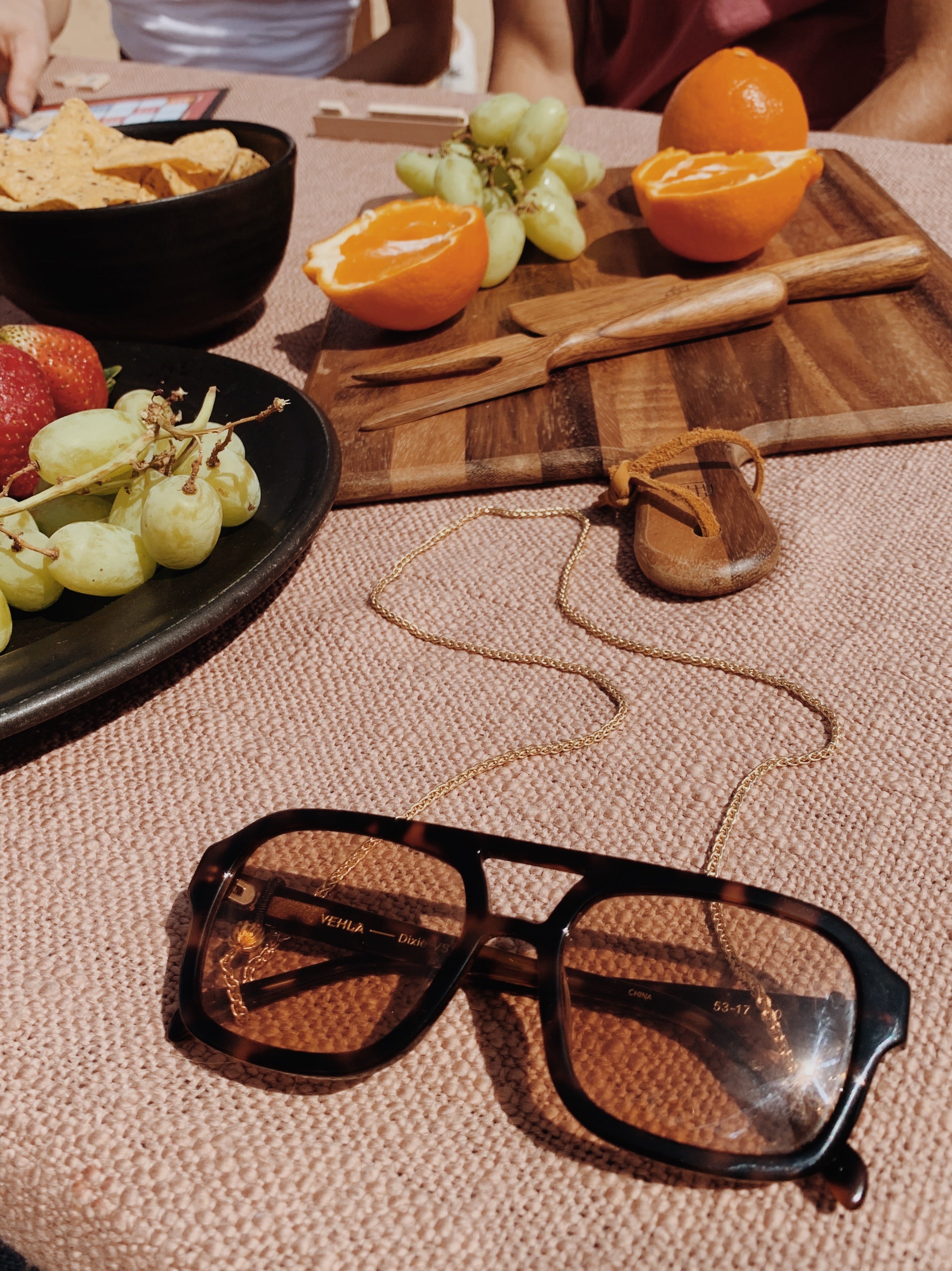 Berlin Sunglass Chain in Gold