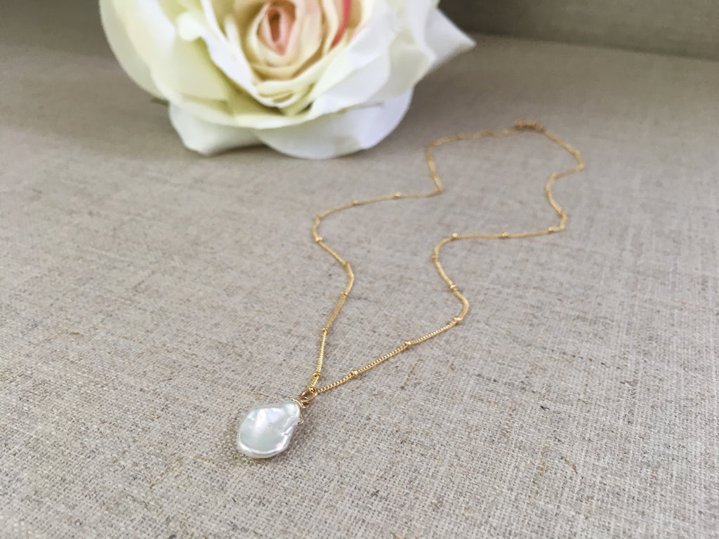Lily of the Valley Necklace - Christiana Layman Designs