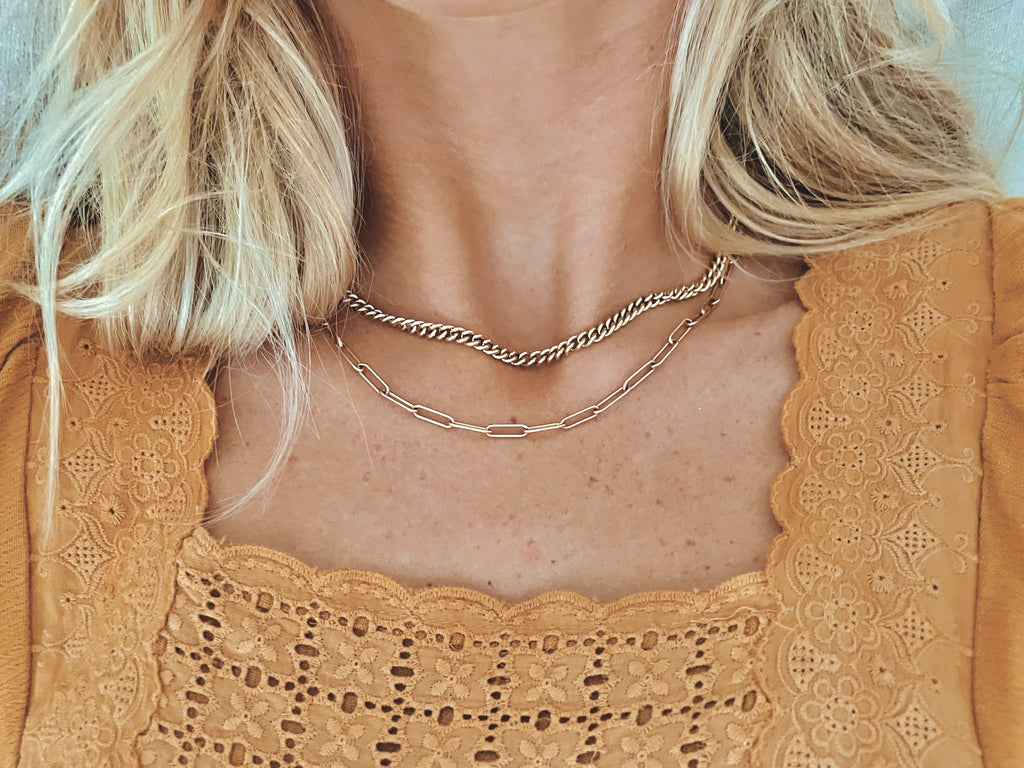 Paperclip Chain Necklace