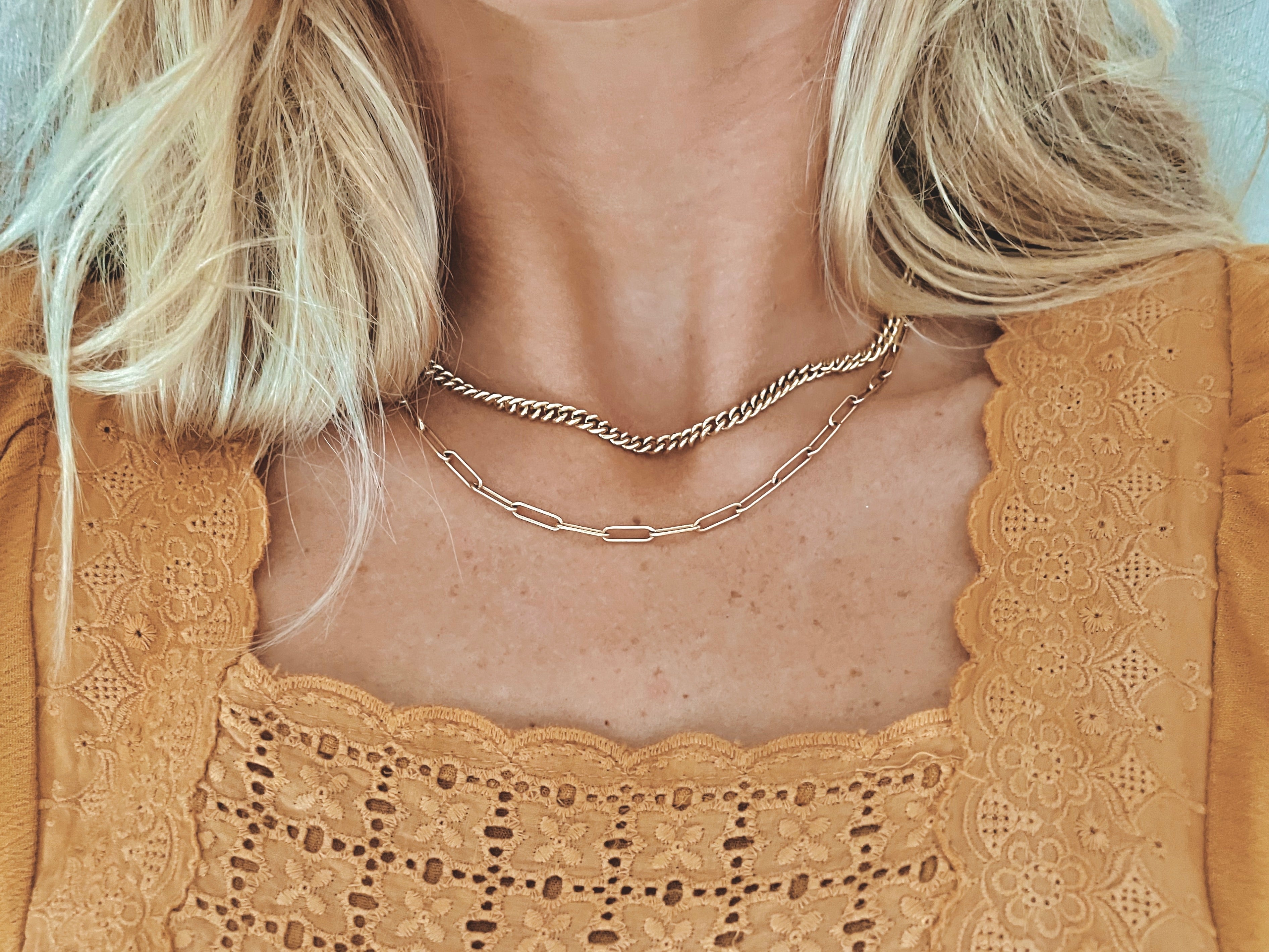 Paperclip Chain Necklace