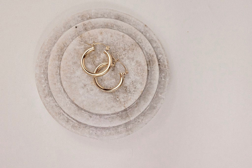 Classic Gold Hoop
