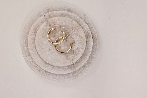 Classic Gold Hoop
