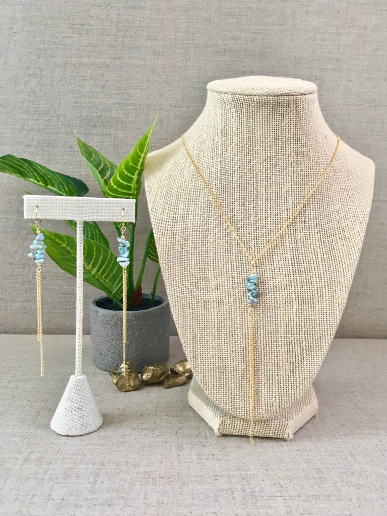 Sea & Sky Earrings - Christiana Layman Designs