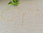 Greek Goddess Necklace in Gold - Christiana Layman Designs