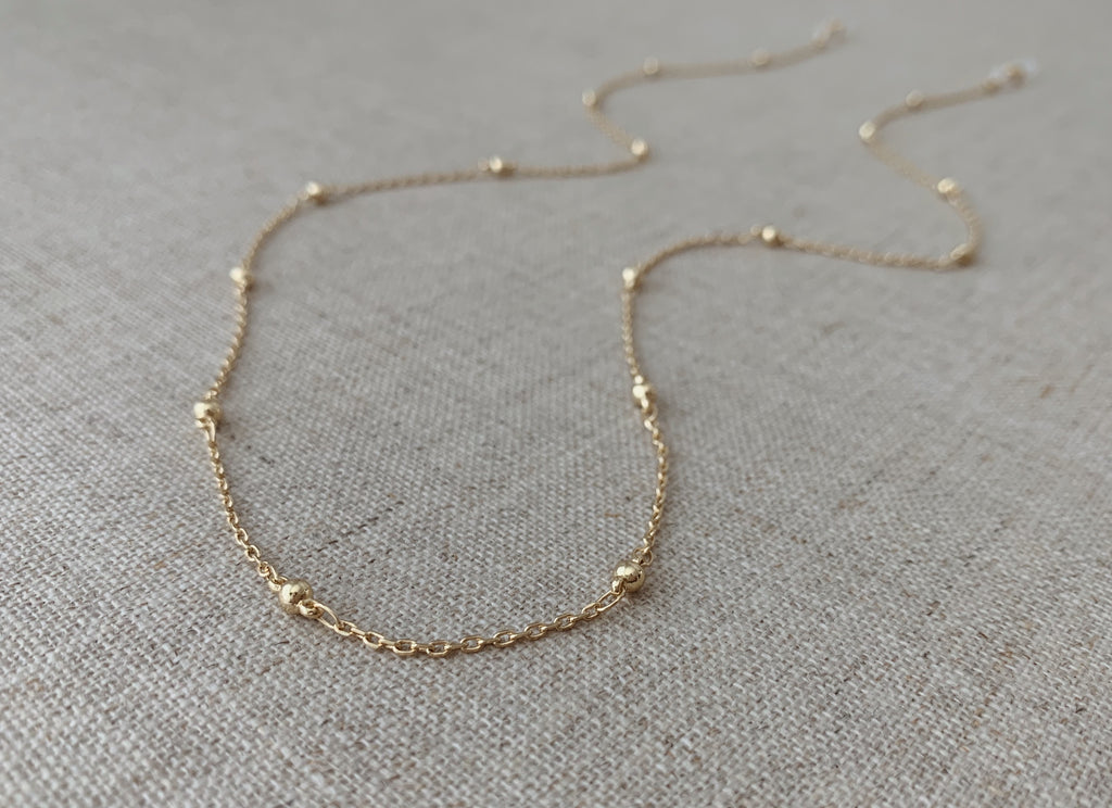 London Sunglass Chain in Gold