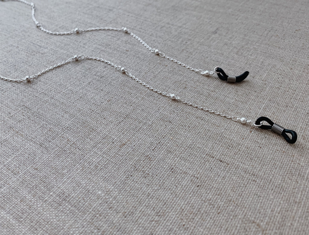 London Sunglass Chain in Silver
