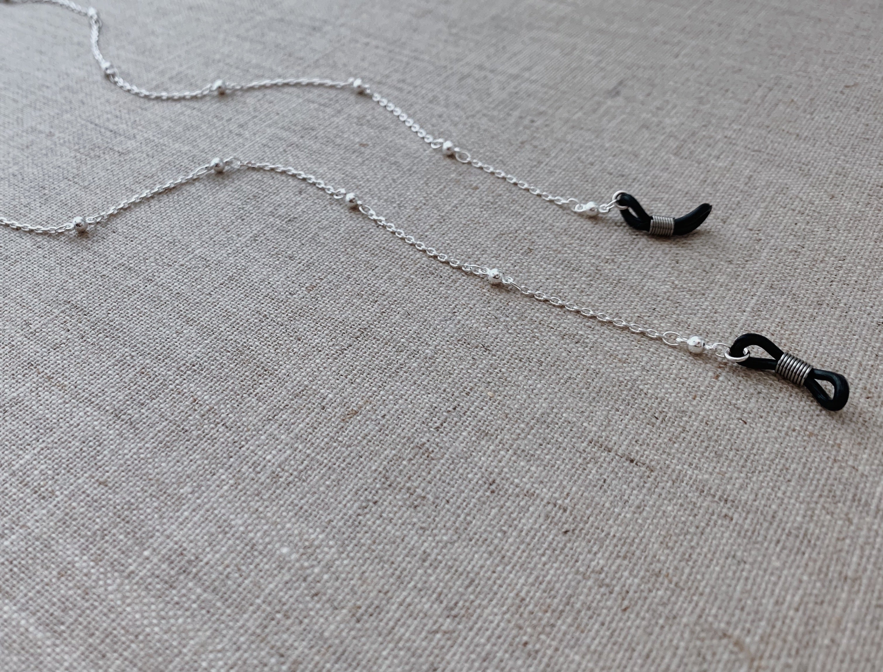 London Sunglass Chain in Silver